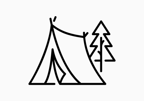 Camping Ground Rules Icon