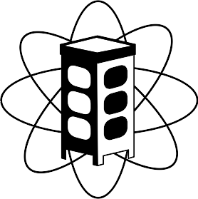 Logo vom 'Metalab' welches eine Telefonzelle enthält